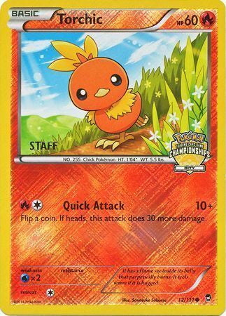 Furious Fists Torchic #12 Staff Cities Promo